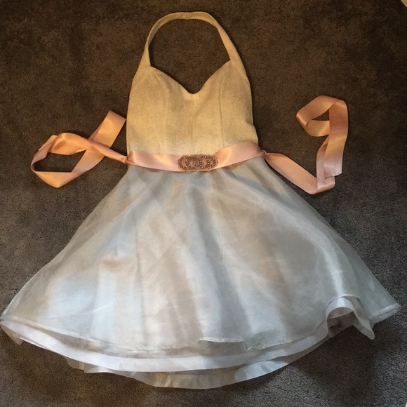 grey and white prom dresses